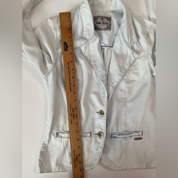Polo wear brand women’s light jacket acid wash - Picture 7 of 13